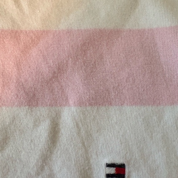 Tommy Hilfiger Pink and White Striped Top - Picture 3 of 4